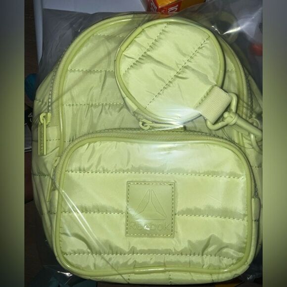 NWT Mini Backpack Neon Coin Pouch - Picture 4 of 5